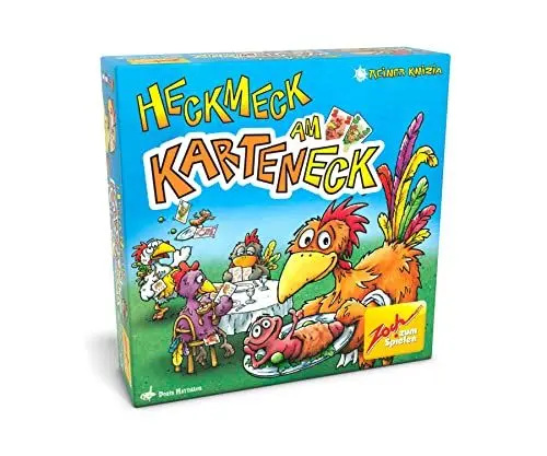 Produktbild: Zoch 601105166 Heckmeck am Karteneck – der spannendste Heckmeck jetzt mit Karten, 2 bis 6 Spieler, für Kinder ab 8 Jahren