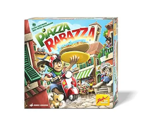 Produktbild: Zoch 601105182 Piazza Rabazza - Geschicklichkeitsspiel für 2 bis 4 Spieler – Das Sammelspiel für ruhige Hände, ab 6 Jahren