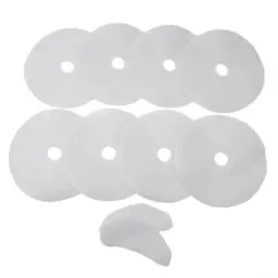 Produktbild: Zoegneer 10Pcs Abluft- Und Lufteinlassfilter Für Wäschetrockner, Mikrofaser Tuch Filter Baumwolle Für Kleidung Trockner Trockner Luftbefeuchter