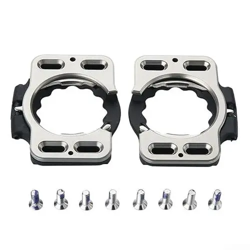 Produktbild: Zoegneer 2Pcs Road Cycling Lock-in Pedale Selbstsichernde Pedal Lock-in Cleats Fahrrad Fahrrad Pedal Cleats