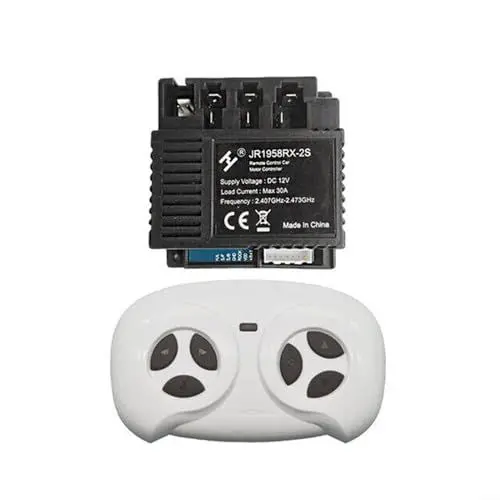 Produktbild: Zoegneer JR RX 12V Kinder-Elektroauto-Bluetooth-RC-Empfänger, JR1758 2S, JR1788RX, geeignet für Elektroauto-Enthusiasten (JR1958RX-2S Komplettset)