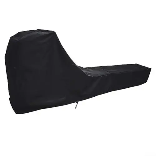 Produktbild: Zoegneer Schwarze 210D Oxford Tuch Rudermaschine Schutzhülle Indoor und Outdoor Home Fitness Staubdicht Rudergerät Schutzhülle 241,3 x 61 x 101,6 cm