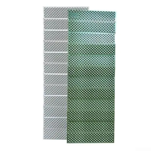 Produktbild: Zoegneer XPE, Doppelter Eiertrog aus Aluminiumfolie, feuchtigkeitsbeständig, Isomatte für Camping, Wandern, Rucksackreisen, Festivals, 185 x 60 x 2 cm (blau)