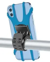 Produktbild: Zoeley Handyhalterung Fahrrad, Universal Handyhalterung Motorrad <strong>1s-Installation:</strong> Abnehmbare 360​​° Drehen<strong>Silikon Anti-Vibration:</strong> Fahrradhalterung Lenker Rennrad für alle 4.0-7 Zoll Smartphone (Black)