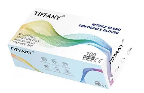 Produktbild: Zoelibat 97673241.059 - Nitril Einweghandschuhe, Blau, 100 Stück, Gummihandschuhe, Reinigungshandschuhe