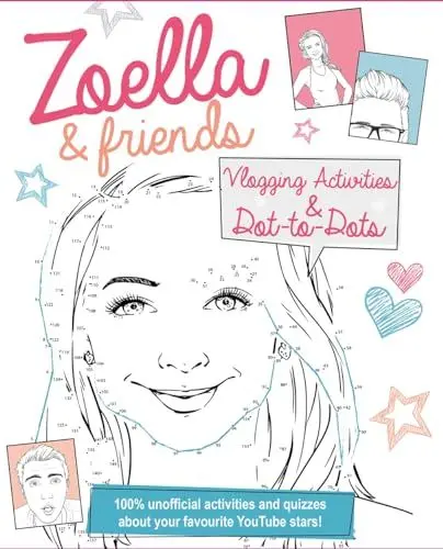 Produktbild: Zoella and Friends Dot-to-Dot & Activity Book: 100% unofficial activities and quizzes about your favourite YouTube stars! (Vlogging)