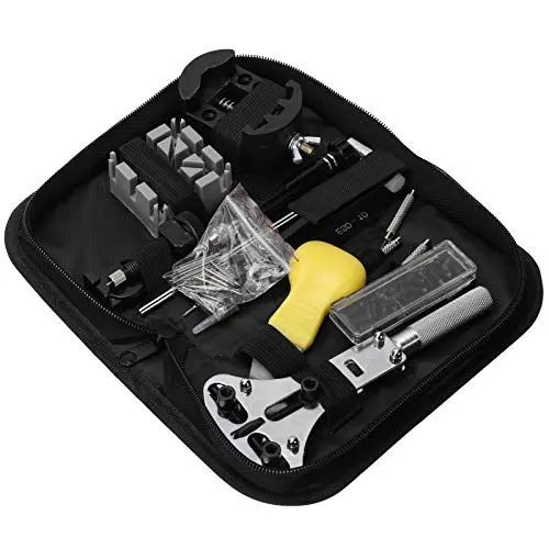 Produktbild: Zoeyilan Kit zum Entfernen von Uhrengliedern, professionelles Werkzeug zum Ersetzen von Uhrenbatterien, Werkzeuge zum Öffnen von Uhrengehäusen, Werkzeugsatz zum Ersetzen von