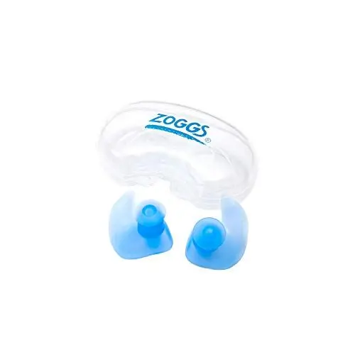 Produktbild: Zoggs Aqua Plugz, Ohrstöpsel zum Schwimmen, wiederverwendbare Silikon-Ohrstöpsel ( Verpackung kann variieren )