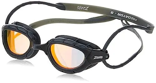 Produktbild: Zoggs Unisex Predator Titanium - Smaller Fit Schwimmbrille für Erwachsene