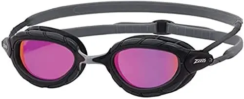 Produktbild: Zoggs Unisex Predator Titanium - Smaller Fit Schwimmbrille für Erwachsene
