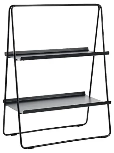 Produktbild: Zone Denmark A-Table Regal, Standregal aus Metall, 53 x 29 x 75 cm, Schwarz