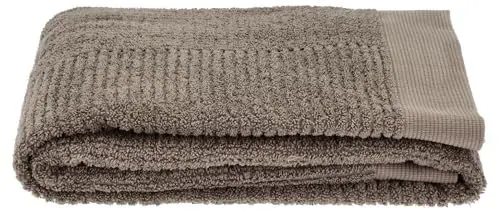 Produktbild: Zone Denmark Classic Handtuch, Badehandtuch, Duschtuch aus 100% Bio-Tex-zertifizierter Baumwolle, schnelltrocknend, 70 x 140 cm, Taupe