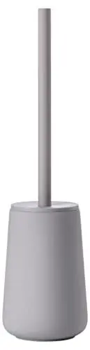 Produktbild: Zone Denmark Nova One Toilettenbürste, Klobürste aus Keramik, WC Bürste mit Bürstenhalter, Soft-Touch-Beschichtung, Durchm. 10,3 cm, Höhe 37 cm, Gull Grey