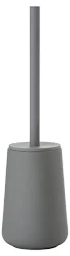 Produktbild: Zone Denmark Nova One Toilettenbürste, Klobürste aus Keramik, WC Bürste mit Bürstenhalter, Soft-Touch-Beschichtung, Durchm. 10,3 cm, Höhe 37 cm, Grau