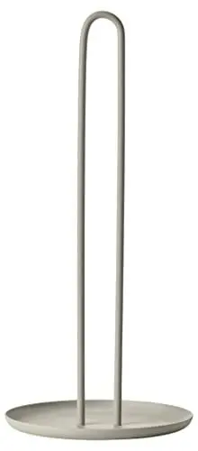 Produktbild: Zone Denmark Singles Küchenrollenhalter Stehend, Küchenpapierhalter aus Metall, Durchm. 14,5 cm, Höhe 32 cm, Mud