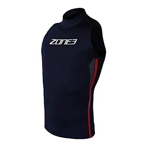 Produktbild: ZONE3 Unisex-Adult Neoprene Vest Warmth, Schwarz-Rot, L
