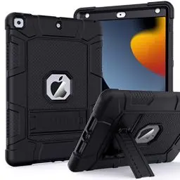 Produktbild: ZoneFoker Hülle für iPad 9/8/7 Generation 10,2 Zoll, für iPad 9./8./7. Generation 2021/2020/2019 10 2 Zoll, Schlank Stoßfeste Robuste Schützend Hülle mit Ständer 10.2