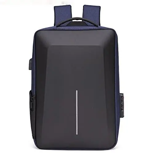 Produktbild: ZONLITYU Rucksack Herren Men Multifunctional Anti-Theft 15.6 Inch Laptop Backpack Notebook Travel Bag Rucksack School Bag for Male(Deep Blue)
