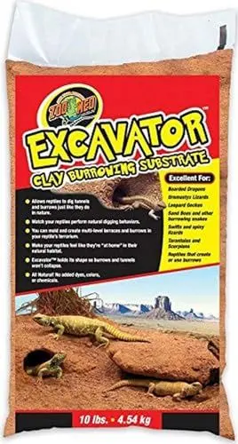 Produktbild: Zoo Med XR-10E Excavator Clay Burrowing Substrate, 4.5 kg, Bodensubstrat für grabende Reptilien