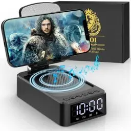 Produktbild: ZOOI Geschenke für Männer Weihnachten Geschenke für Papa, Bluetooth Lautsprecher mit Handyständer, Geburtstagsgeschenk für Männer Geschenke Weihnachten, Gadgets für Männer Adventskalender Männer