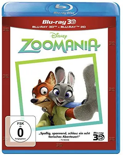 Produktbild: Zoomania 3D+2D Superset (3D Blu-ray)