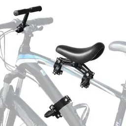 Produktbild: ZOYDP Fahrradsitz Kinder Vorne, Mountainbike Kindersitz Vorne mit Lenker und Pedal, Tragbarer Montierte Kindersitz Fahrrad Vorne, Kindersattel Fahrrad Vorne Stange für Kinder von 2 bis 7 Jahren