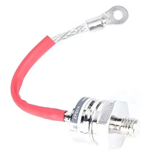 Produktbild: ZP50A Dioden, Elektronische Dioden, 12 mm Außengewinde Stabile, langlebige Diode, Praktisch für Niederfrequenz-Hochleistung