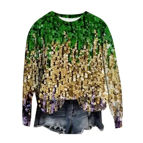 Produktbild: ZTFYKLIN Cardigan Mit Farbverlauf Pullover Mit Bluseneinsatz Damen Sweatjacke Mit Teddyfutter Herren Strickjacke Xs Teenager Weihnachtspullover Mann Und Frau Early Prime Deals