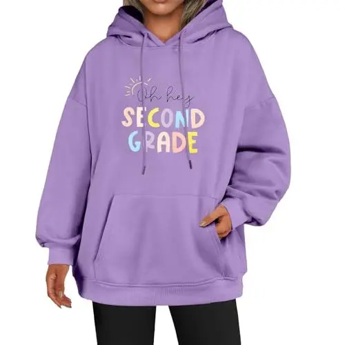 Produktbild: ZTFYKLIN Pullover Mit Spitze Damen Weiss Jacke Damen Winter Roter Pullover Maedchen Klamotten Für Kinder Fruehlings Outfits Damen Hoodie Damen XXL Grosse Grössen Items