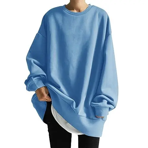 Produktbild: ZTFYKLIN Prime Sales and Deals Today Clearance Shirt Lila Damen Pullover Männer Weihnachten Edle Oberteile Damen Weihnachtspullover Damen 3XL Tunika Weihnachten Damen Holiday Clothes for Women