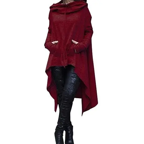 Produktbild: ZTFYKLIN Today 2024 Yoga Kleidung Damen Ausgefallene Sweatshirt Damen Weihnachtspullover Damen Rot Sweatshirt Damen Slim Kangaroos Damen Bekleidung Womens Holiday Clothes