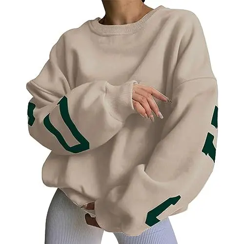 Produktbild: ZTFYKLIN Todays Deals Pullover Herzen Damen Basic Shirt Damen Langarm Pullover Maedchen 158 Teenager Jacke Plus Size Damen Trend T Shirt Teenager Fleece Sweater Damen Overstock