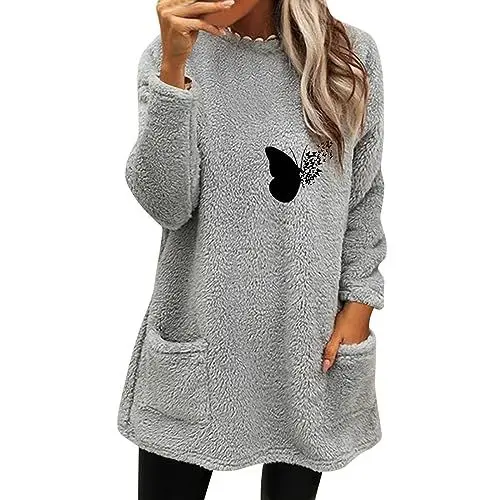 Produktbild: ZTFYKLIN Winterjacke Herren Sale Dünne Jacke Damen Pullover Damen Lang Große Größen Turtle Neck Pullover Women Oversize Pullover Damen Beige Weihnachts Kleidung Frauen Festival Clothes for Women