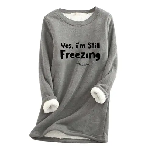 Produktbild: ZTFYKLIN Women Clothes Sale Clearance Gestreiftes Shirt Damen Weihnachts Longpullover Damen Longbluse Weiß Damen T-Shirt Damen Langarm Pullover Grosse Groessen Warehouse Deals Clearance
