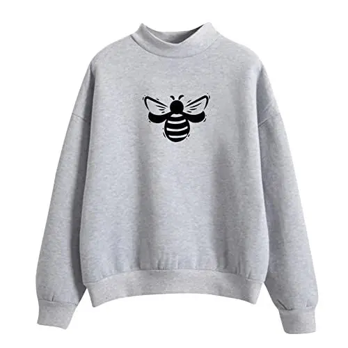 Produktbild: ZTFYKLIN Womens Clothing Sale Clearance Uk Langarmshirt Weiß Damen Damen Mantel Hellblau Frühling Oberteile Damen Mint Shirt Mit Pferdemotiv 2000Er Style Klamotten Holiday Clothes for Women