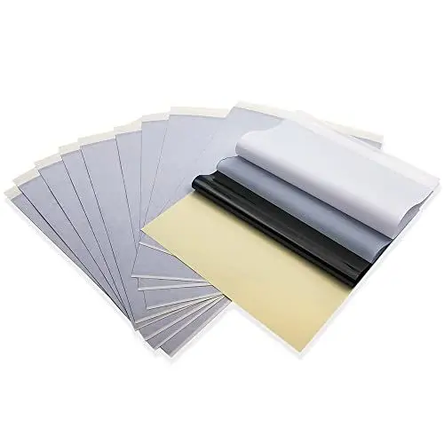 Produktbild: Zthluyc 25 Blatt Tattoo Papier, Stencil Papier Tattoo Folie zum Bedrucken - A4 Tattoo transferpapier -Tattoo Transferpapier für Freihändig Und Thermodrucker