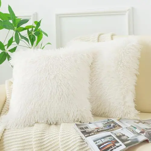 Produktbild: ZTYROLJ Kissenbezug 80x80 cm,Microfiber Ultra Weich Kissenbezug mit Reißverschluss, Atmungsaktiv Resistent Kissenbezug 80x80 für Bettwäsche Sofa