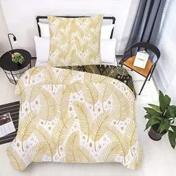 Produktbild: ZTYROLJ Bettwäsche 135x200 Weich Mikrofaser Federn Bettwäsche -Sets für Kinder,bügelfrei & knitterfrei -2er Atmungsaktiv Sommer kinderbettwäsche 135x200+80x80 Kissenbezüge