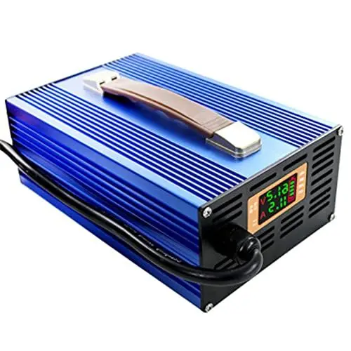 Produktbild: ZTZBFGM 48v lifepo4 16s 58.4v 20a,B,Lithium-Batterieladegerät 48 V 60 V 72 V Lifepo4 Li-Ion-On-Board-Ladegerät 13S-24S Geeignet Für Auto-Motorrad-Elektrofahrrad Mit Selbststopp-Temperaturregelung