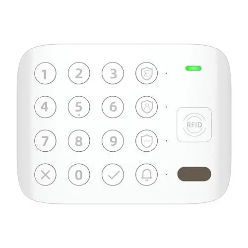Produktbild: Zubehör für CP10 Pro Alarmanlage Haus - Smart Keypad, einfacher Betriebsartwechsel mit 1500mAh Batterien,K01