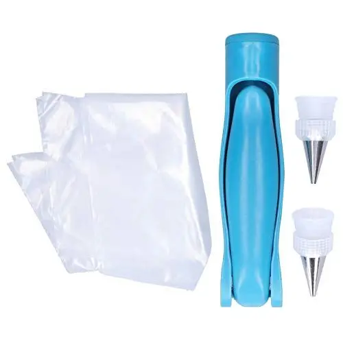 Produktbild: Zuckerguss-Spritzbeutel – Gebäckglasur-Stift-Set, Multifunktions-Kuchen-Fondant-Creme-Dekorationsstift, Backzubehör