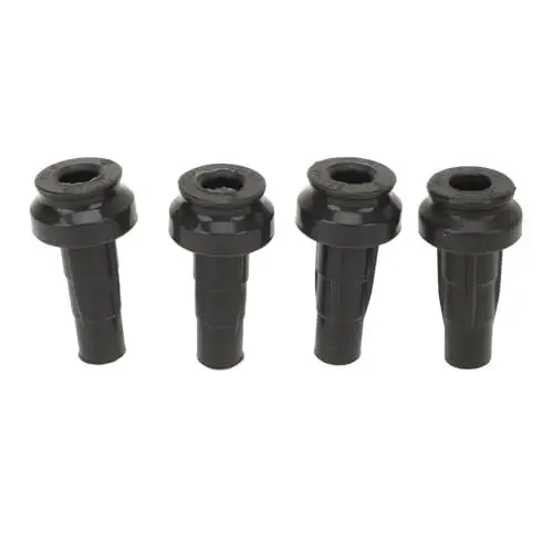Produktbild: Zündkerzenabdeckung, 4-teiliges Zündkabel-Ummantelungsset, Spulendraht-Zündkerzenmanschette, Ersatz Des Drahtummantelungs-Kits für 206 206CC 207 307 308 408