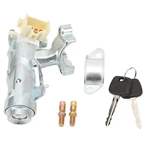 Produktbild: Zündschloss-Baugruppe, Metalllegierung 45020-12-11 mit Zubehör Auto 2 Schlüssel Ersatz für COROLLA RAV4 450201211