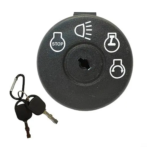Produktbild: Zündschlüsselschalter mit SCHLÜSSEL für 725-1741 925-1741 Rasenmähertraktor Zündstarter Motorschalter mit Schlüssel