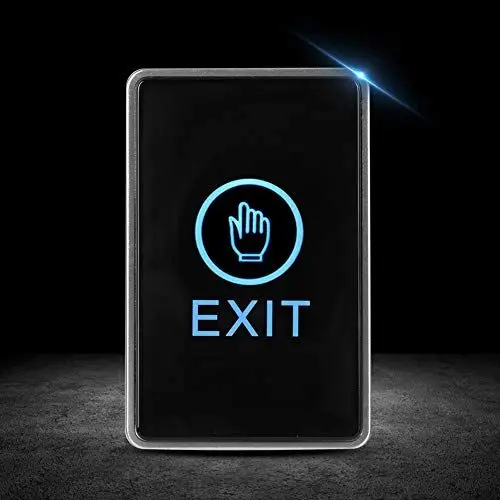 Produktbild: Zugangskontrollschalter, Zugangskontrollschalter, Knopf, Touch-Türausgang, Freigabeknopf, Schalter, Touch-Sensor-Panel Zugangskontrollsysteme, 12 V