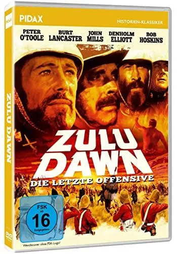 Produktbild: Zulu Dawn - Die letzte Offensive: Packender Abenteuerfilm mit absoluter Starbesetzung wie Burt Lancester und Peter O`Toole (Nach wahren Begebenheiten) Großartige Kriegs-Schauplätze - Historien-Epos