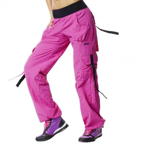 Produktbild: Zumba Fitness Damen Cargo Pants Ultimate Orbit, Berry, L, Z1B00131