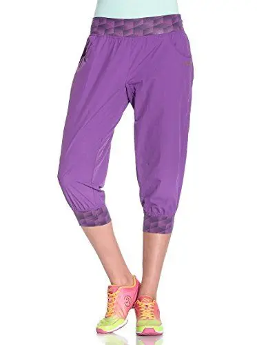 Produktbild: Zumba Fitness Damen Hose Capri Pants, Cut N Paste Purple, XS