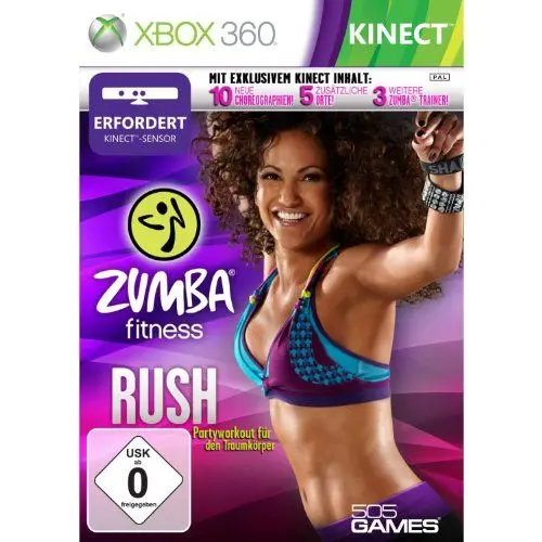 Produktbild: Zumba Fitness Rush (Kinect) - (Xbox 360)