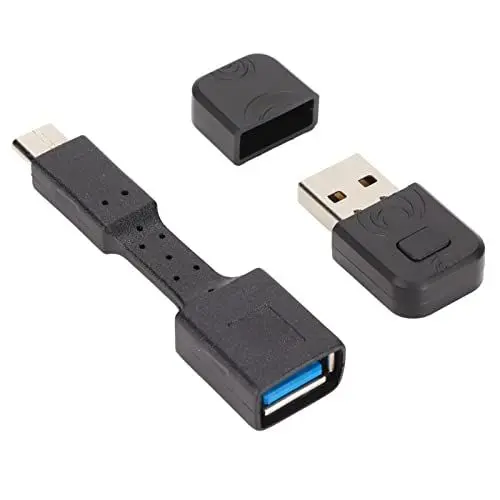 Produktbild: Zunate Bluetooth-Controller-Adapter für, USB-Wireless-Controller-Konverter für Switch, für PS5, für, Kompatibel mit Windows-PC, für Android-TV-Box mit OTG-Kabel